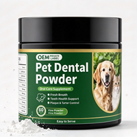Poudre dentaire OEM pour chiens et chats – Complément de soin buccal pour une haleine fraîche et la santé des dents