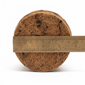 Maceta de Fibra de Coco Premium de 17 cm x 15 cm, Color Marrón Natural, Biodegradable, Excelente Transpirabilidad y Durabilidad, 6 Meses de Uso, para Jardín - Product Image 5