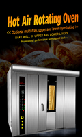 Four rotatif électrique commercial de grande capacité pour ailes de poulet, cuisses de poulet, pattes de poulet – En stock – Équipement de rôtissage et de cuisson