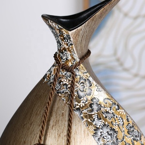 Jarrón <span class=keywords><strong>de</strong></span> cerámica europeo, adorno para el <span class=keywords><strong>sal</strong></span>ón, jarrón para el hogar, decoración <span class=keywords><strong>de</strong></span> gabinete <span class=keywords><strong>de</strong></span> vino, <span class=keywords><strong>restaurante</strong></span>, cafetería, porche, manualidades decorativas - Product Image 4