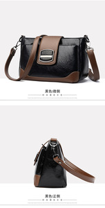 Nuevo Bolso de Mano Moderno y Popular de Cuero Sólido de Alta Calidad, Gran Capacidad, Portátil, Bolso de Hombro para Mujer - Product Image 3