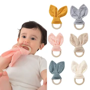 Toalha relaxante para bebês, toalha importada, fantoche de mão, brinquedo, artefato do bebê, mordedor, boneca para recém-nascidos