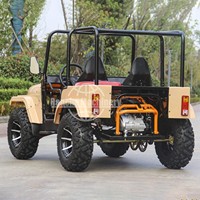 2026 Modèle économique Jeep 250cc 2x4 4x4 Moteur 4 temps Essence 2 places pour adultes Faible bruit Vitesse stable