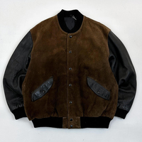 Veste personnalisée brodée DCY, vestes varsity personnalisées pour hommes, veste bomber en daim, nouvelle veste pour homme, fournisseur d'usine