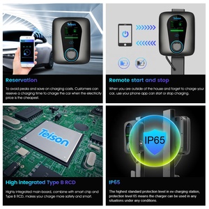 Teison <span class=keywords><strong>voiture</strong></span> <span class=keywords><strong>électrique</strong></span> wallbox chargeur ev borne <span class=keywords><strong>de</strong></span> <span class=keywords><strong>recharge</strong></span> rapide RFID <span class=keywords><strong>carte</strong></span> 11kw triphasé - Product Image 5