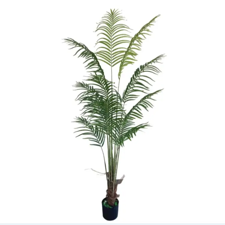 Искусственные пальмы Арека различной формы, искусственные пальмы, пальмы, украшения пальмы на открытом воздухе, домашний пейзаж, поделки в горшках