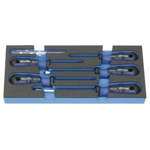 HEYTEC M 50829-8 Jeu de tournevis, 6 pièces. - Product Image 1