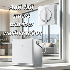 ECOVACS WINBOT W2 PRO OMNI Robot nettoyeur de vitres électrique sans balais contrôlé par application pour usage domestique, hôtelier et extérieur - Product Image 1