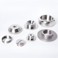 Composants d'usinage CNC personnalisés pour dispositifs médicaux, fabriqués en alliage d'aluminium AL7075 avec finition anodisée dure