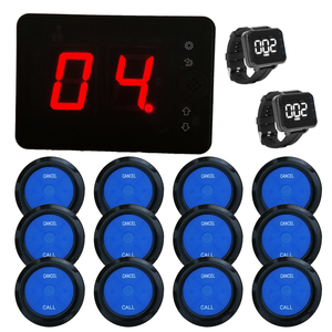 호출기 무선 웨이터 호출 시스템 서비스 부저가 있는 식당 무선 주문을 위한 원격 페이징 시스템 - Product Image 1