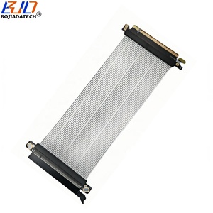 180 độ PCI Express PCI-E 5.0 16X đến X16 GPU Riser cáp mở rộng 0.2m 0.3M 0.4m 0.5M 0.6m cho A100 rtx5090d rx9070xt H100 - Product Image 6