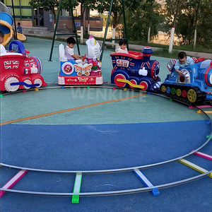 Personalizable Eléctrico en Pistas Tema de Navidad 12 Asientos con Música Luces LED Humo, Tren, Paseo en Tren para FEC Shopping Mall - Product Image 5