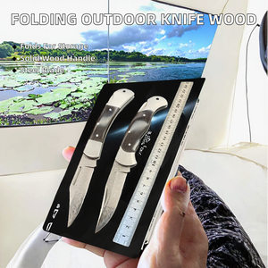 Couteau pliant YF en acier inoxydable de qualité industrielle, haute dureté, idéal pour la survie en camping et les activités de plein air – Meilleure vente - Product Image 2