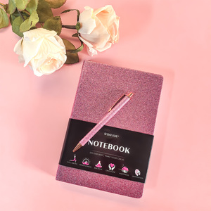 Tùy chỉnh A5 Kích thước Tạp Chí sáng bóng <span class=keywords><strong>PU</strong></span> Tạp Chí da cô gái kế hoạch máy tính xách tay - Product Image 6