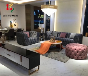 Mới Thiết Kế Nội Thất Đồ Nội Thất Tùy Chỉnh Sofa Set Karaoke Bar Vòng Phòng Chờ Hiện Đại Nửa Vòng Tròn Nhà Hàng Gian Hàng - Product Image 5