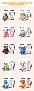 Peluche sur mesure de frette, dièse ou marmotte, personnalisable en taille, couleur et motif, idéale pour la vente en gros et les cadeaux - Product Image 5