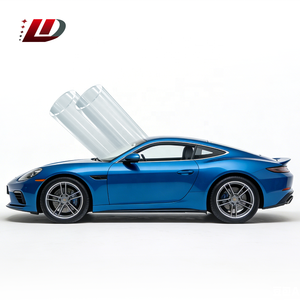 पूर्ण कार पीपी पारदर्शी स्व-उपचार uv प्रूफ चमकदार 7.5mil मोटी लक्जरी कार रैप रोल बनाया स्क्रैच-प्रतिरोधी टीपू पेंट - Product Image 2