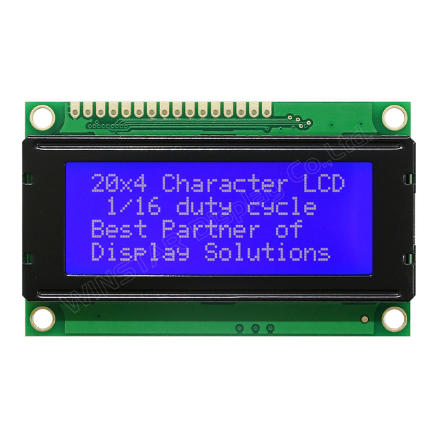 WH2004D 2004 LCD Module STN 20x4 Dots ST7066 Controller 16Pin COB Character Monochrome LCD  Character Display LCD Modules 20x4
