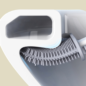 Supports en gros d'usine Porte-<span class=keywords><strong>brosse</strong></span> de toilette en silicone <span class=keywords><strong>Mini</strong></span> <span class=keywords><strong>brosse</strong></span> de toilette (fond plat) - Product Image 6
