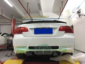 Alerón Trasero Tipo Cola de Pato de Fibra de Carbono E92 M3 para <span class=keywords><strong>BMW</strong></span> M3 325i 328i <span class=keywords><strong>330i</strong></span> 335i M Sport Coupé 06-12 - Product Image 4