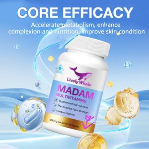 מקור מפעל מקור לוויתן תוסס לוחות מולטי נשים-0 יוד & נחושת, oemodm/תווית פרטית להתאמה אישית - Product Image 3