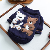Vêtements en tricot pour animaux de compagnie, chandail de Noël pour chiens et chats