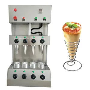 Machine électrique de rouleau de pâte à pizza pour faire le cône de pizza