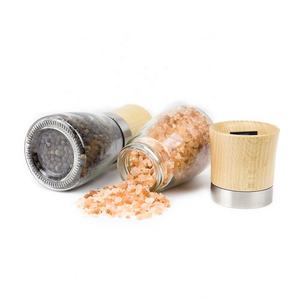 2024 ขายประสิทธิภาพสูงตามความต้องการด้วยตนเอง 160 มล. ขวดเครื่องเทศเครื่องบดเครื่องเทศโรงสีพริกไทยพร้อมแกนเซรามิก - Product Image 4