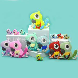 Owl Shape <b>Silicone</b> Teething <b>Beads</b> For Babies 0 24 Months Soft Toy Unisex - Product Image 2