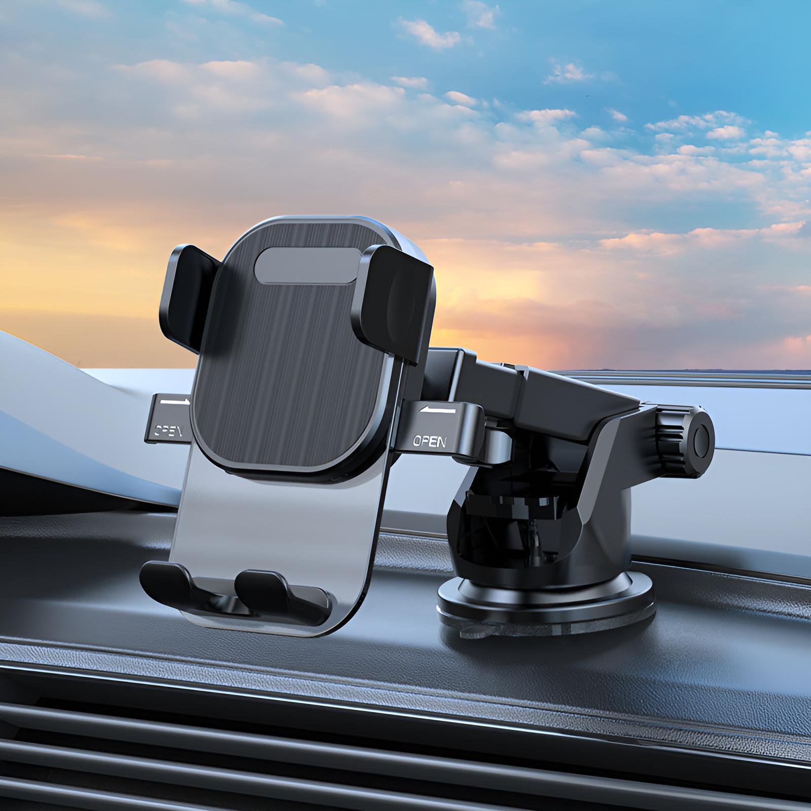 Black brushed texture-telescopic base