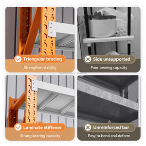 Étagère de rangement robuste pour garage et entrepôt, unité d'étagérage de garage à usage intensif - Product Image 2