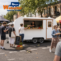 Webetter Street Mobile Cafe Shop Bar Beer Juice Beverage Trailer Chicken Rotisserie Donut Kebab Churros Shawarma Fast Food Truck