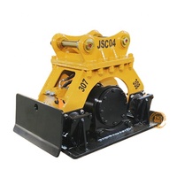 Compacteur de plaque hydraulique pour pelle en acier, prix d'usine