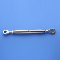 Marine Edelstahl Yacht Drahtseil-Spanner 316 Edelstahl Rigging-Schraube 3/16 Kleiner Körper Geschlossener Spannschrauben-Ösenverbinder
