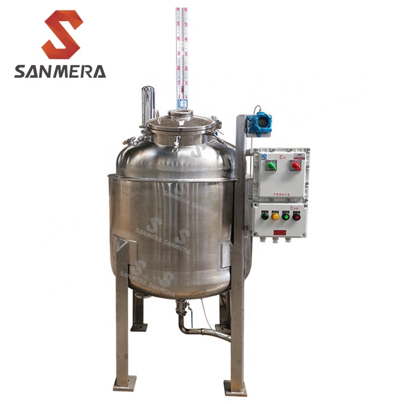 Vacuum Distillation Formalin Ammonia Reactor Farmaceutico for Pharmaceutical Laboratory Crystallization
