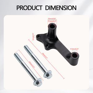 ขายึดถาดรองปั๊มน้ำมันอลูมิเนียมอัลลอยด์สำหรับเครื่องยนต์ K24Z รถยนต์ KIA พร้อมน็อต - Product Image 3