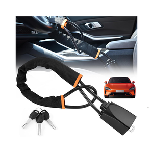 Bloqueo de Volante Xiangta con 2 Llaves para Automóvil, Bloqueo de Seguridad Ajustable para Volante de Automóvil, Anti-Robo - Product Image 1