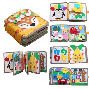 Juguete de tablero ocupado de Venta caliente para 2-4 años Material de fieltro ciervo bebé para niños y niñas - Product Image 6