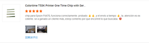 Colortime t53k máy in một thời gian <span class=keywords><strong>Chip</strong></span> với số serial cho <span class=keywords><strong>Epson</strong></span> surecolor SC-F6470 f6470 <span class=keywords><strong>Chip</strong></span> máy in - Product Image 5