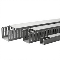 Goulotte de câblage en PVC flexible ignifuge de qualité industrielle pour installations électriques