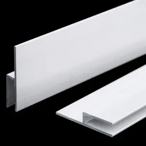 Marco de extrusión de aluminio ultrafino, 40mm, 60mm, 80mm, h, para pantalla de caja de luz de tela SEG
