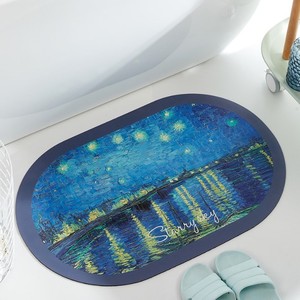 Tapis <span class=keywords><strong>de</strong></span> salle <span class=keywords><strong>de</strong></span> <span class=keywords><strong>bain</strong></span> antidérapant, 1 pièce, terre diatomée, séchage rapide, Ultra absorbant, tapis <span class=keywords><strong>de</strong></span> douche, tapis <span class=keywords><strong>de</strong></span> sol antidérapant - Product Image 1