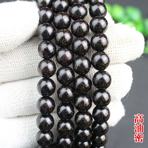 Zambian Blood Sandalwood <b>Bracelet</b> 108 Beads Round Shape Antiques Gift Unisex Jewelry - Product Image 4
