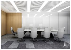 Loseta de Alfombra Encajable <span class=keywords><strong>con</strong></span> Bloques de Color en Degradado, Acolchada, Antibacteriana, Ignífuga y Ecológica para Oficinas y <span class=keywords><strong>Hoteles</strong></span> - Product Image 6