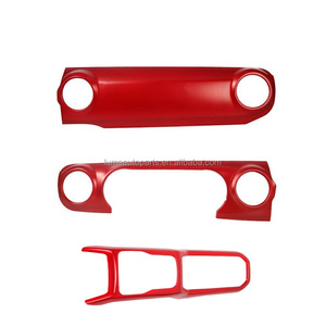 LUMA gran oferta 4x4 accesorios de coche 2/4 cubierta de consola central para Jeep Wrangler JL 2018 + Gladiator JT - Product Image 3