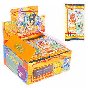 KY chino raro Arco Iris Eif bebé Pokemoned ID Tcg coleccionable juego de cartas coleccionables caja de refuerzo 36 paquete caso favores de fiesta - Product Image 1
