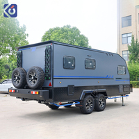 CAMPTRL Remorque de camping durable pour aventures tout-terrain, camping en expédition, caravane, camping-car, VR