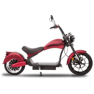 E Scooter With Street Legal Chopper Citycoco MH3 3000W 75KM/H Power Electric Scooter Adults Electric Scooter