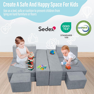 Sofá Modular Infantil Giving Tree, Bloques de Construcción, Muebles Educativos para Niños de 2 Años en Adelante, para la Habitación Infantil - Product Image 4