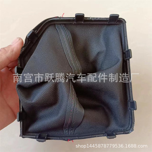 ฝาครอบหัวเกียร์แบบทนทานสำหรับ Hongguang PLUS สีดำ วัสดุหนังแท้ PU อุปกรณ์ตกแต่งหัวเกียร์รถยนต์ - Product Image 2